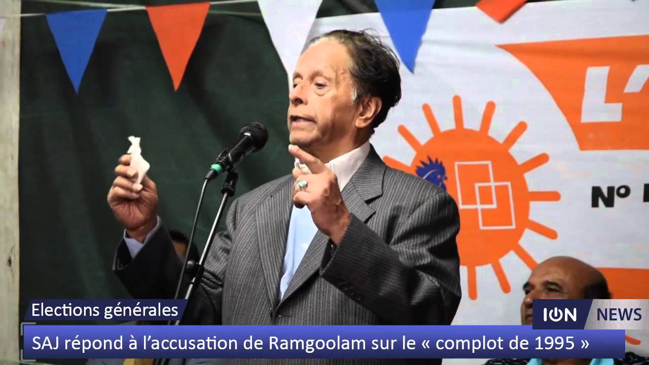 SAJ répond à l’accusation de Ramgoolam sur le «complot de 1995»