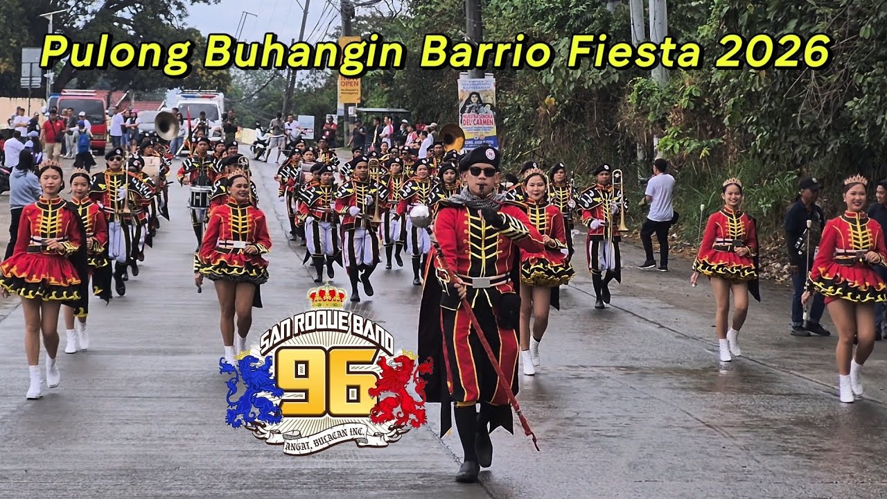 San Roque Band 96 | Pulong Buhangin Barrio Fiesta 2026