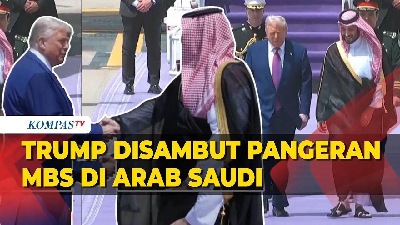 Di Arab Saudi, Tump Disambut Pangeran MBS