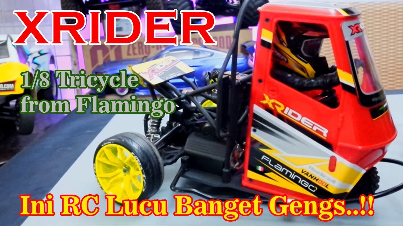 Xrider RC trike fun drift