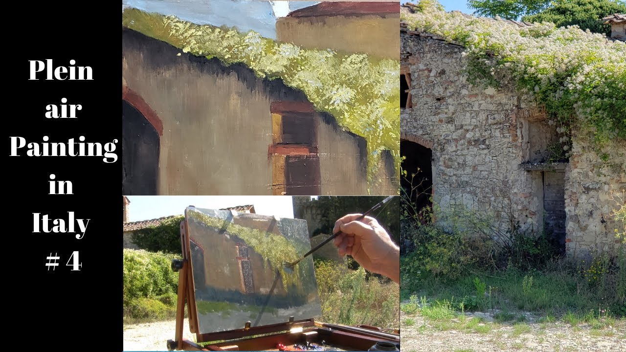 Plein air Painting in Italy #4