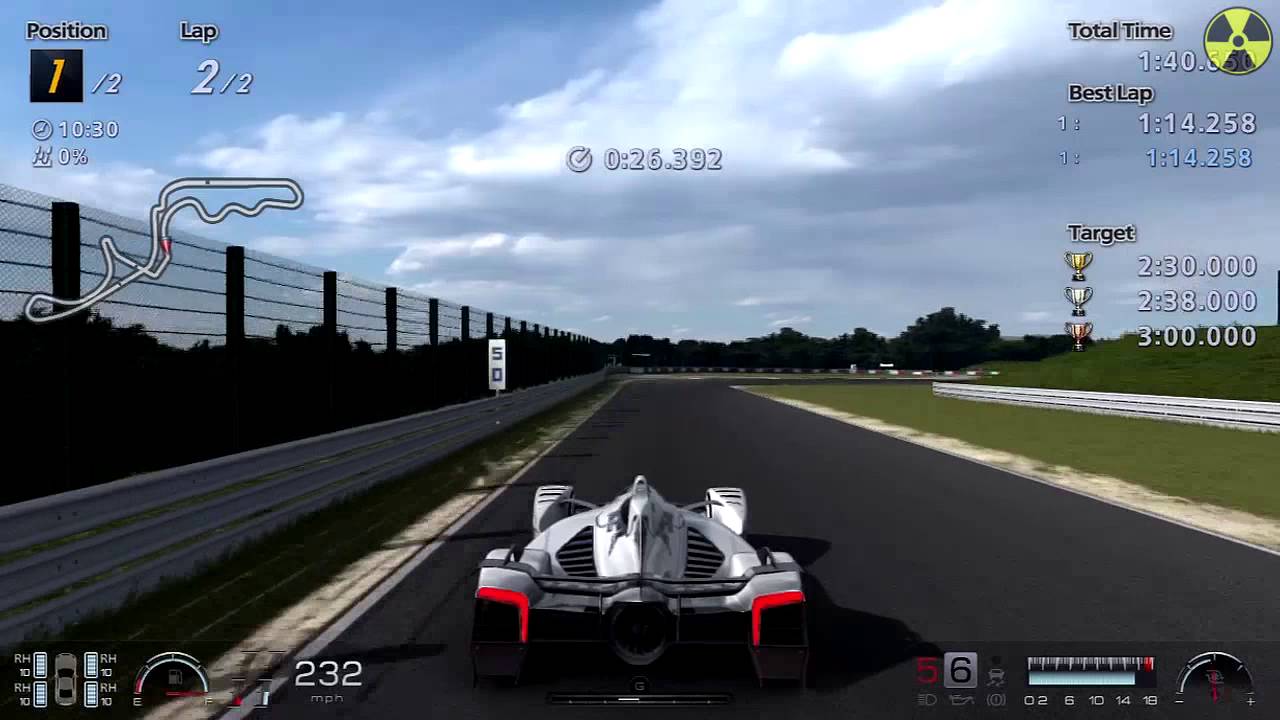 Gran Turismo 6: Sebastian Vettel X Challenge - Suzuka - GOLD (GAMEPLAY)