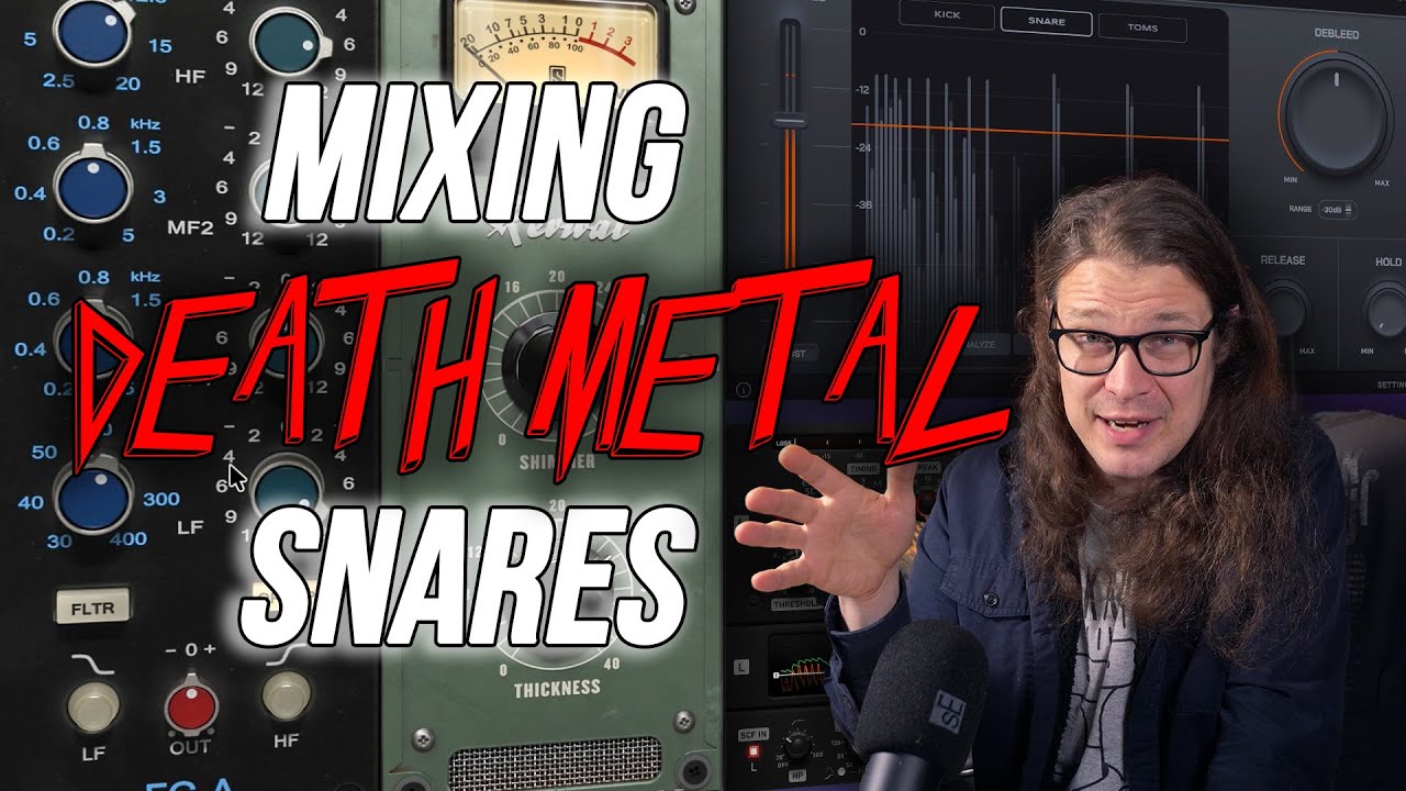 Мастер-класс по микшированию малого барабана Death Metal