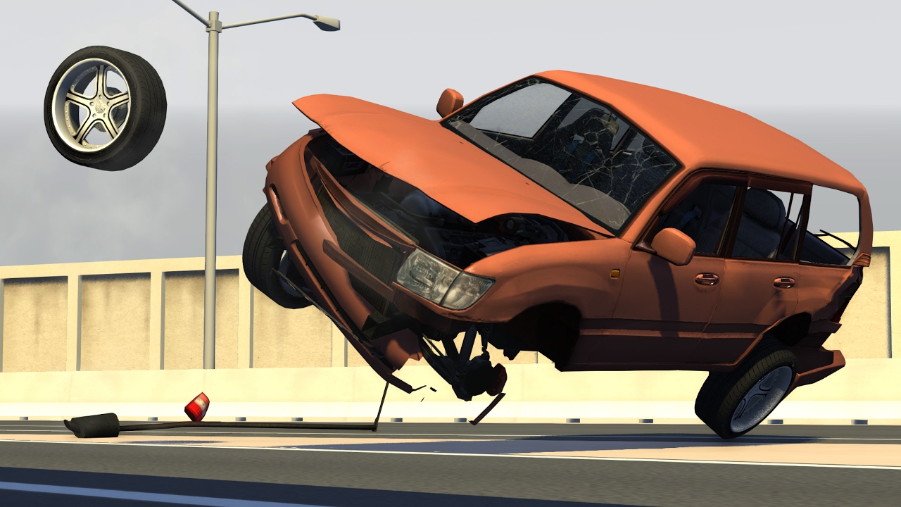 High Speed Rollover Crashes - BeamNG DRIVE EP4