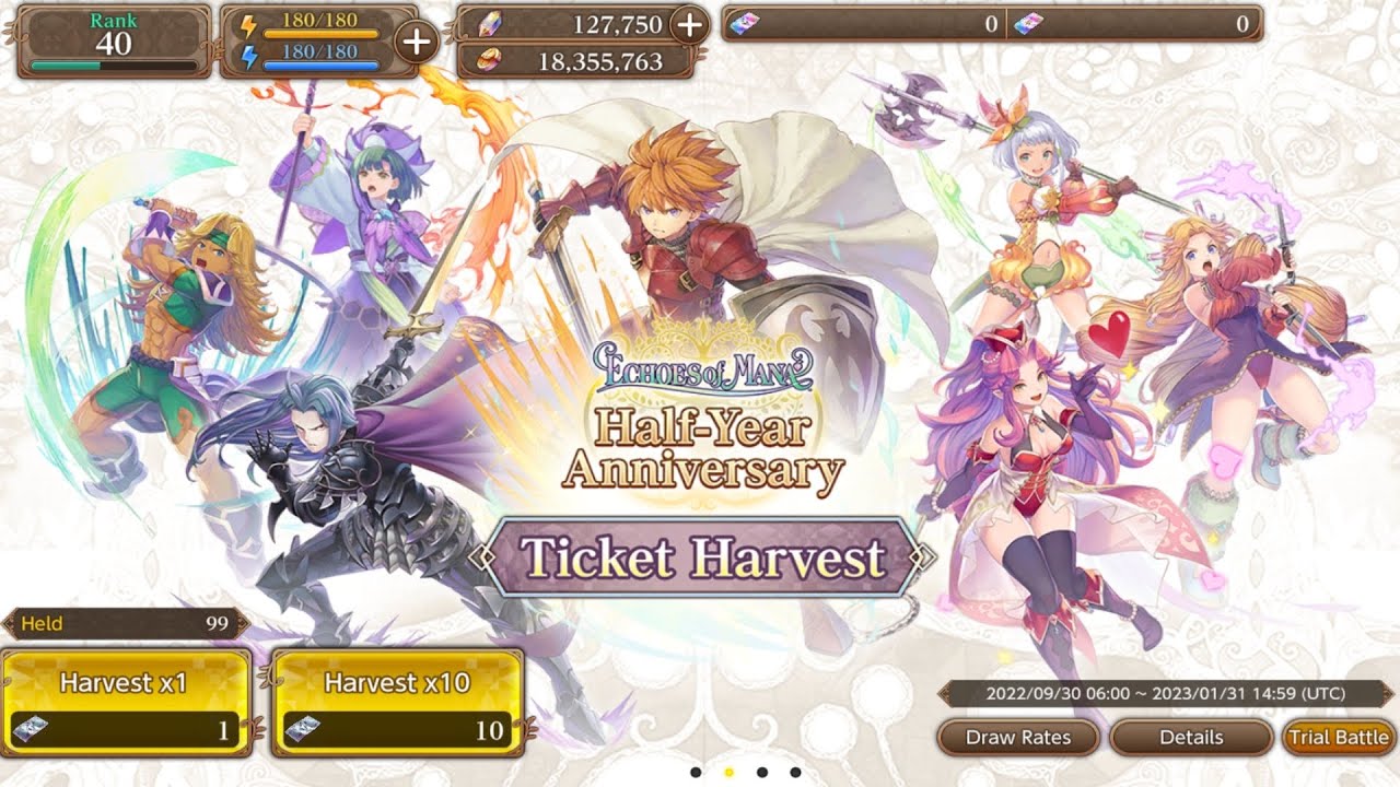 *Echoes of Mana Harvest Video* Elazul on the first Harvest?!