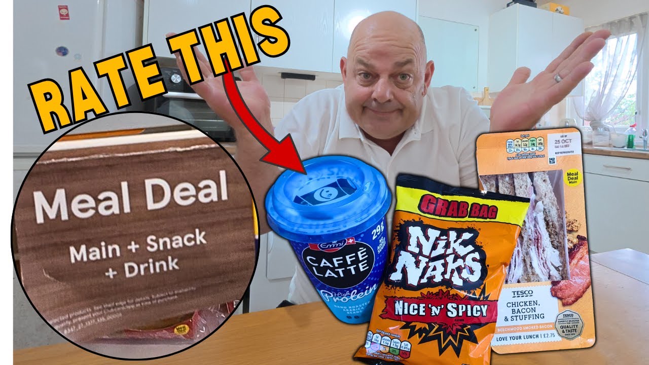 I Tried Tesco meal deal For The First Time | You Rate It