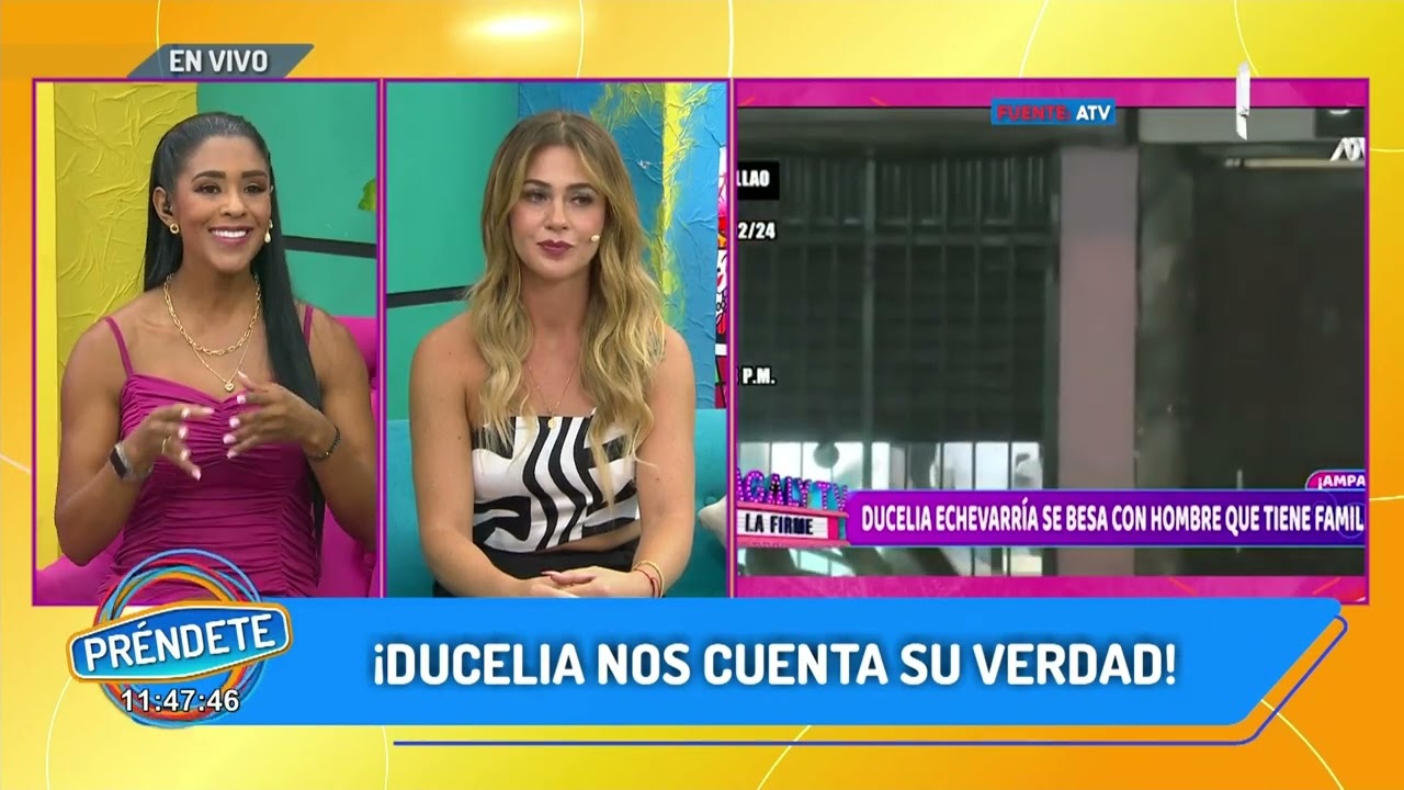 Ducelia Echevarría se defiende tras ampay con hombre que estaría casado: “No hice nada malo”