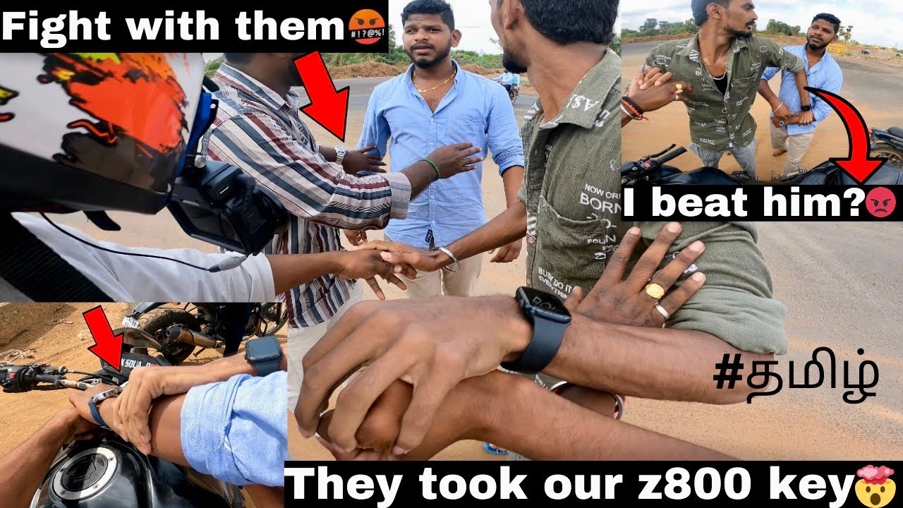 Fight with them😡|I beat him?😣| @azarkettavan |tamil| |z800| #aksquad