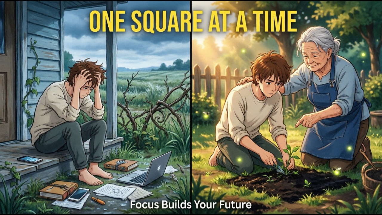 One Square at a Time | A Story About Focus When You're Lost