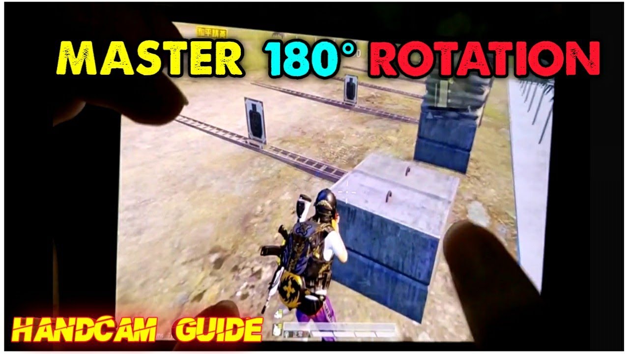 HOW TO MASTER 180° ROTATION OF CHINESE PRO 🔥 | 5 Finger Claw Handcam Guide | PUBG MOBILE