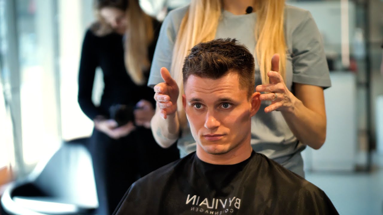 Видеоурок по созданию футбольной прически Франа Гарсии | Стильная мужская стрижка и укладка 💈⚽️😎