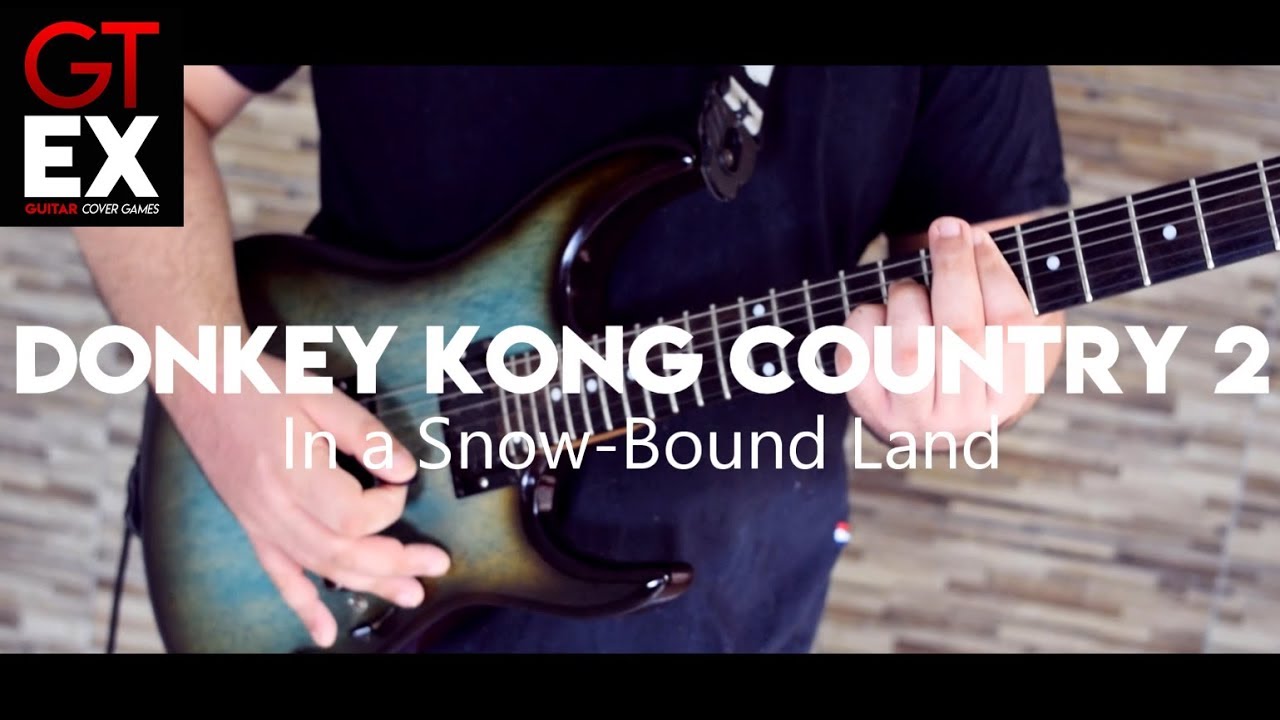 Donkey Kong Country 2 - In a Snow-Bound Land- Guitar Cover GTEX