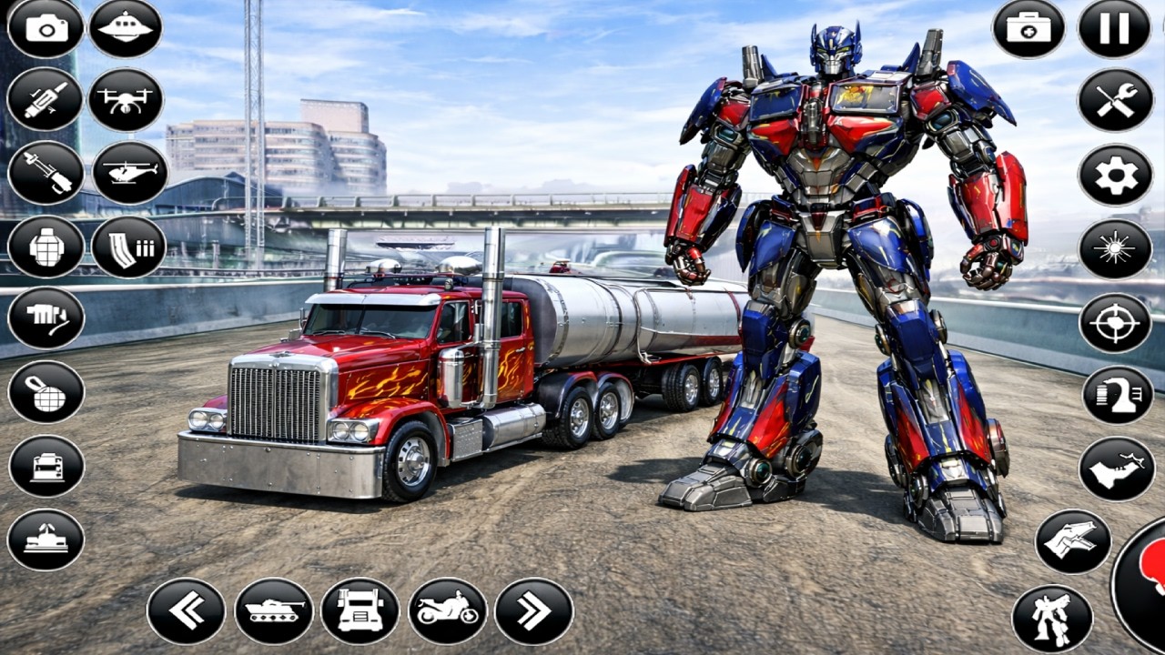 Optimus Prime 🚛🤖 in Truck Mode Epic Robot Truck Transformation on Highway – Ultimate Robot Game 2026