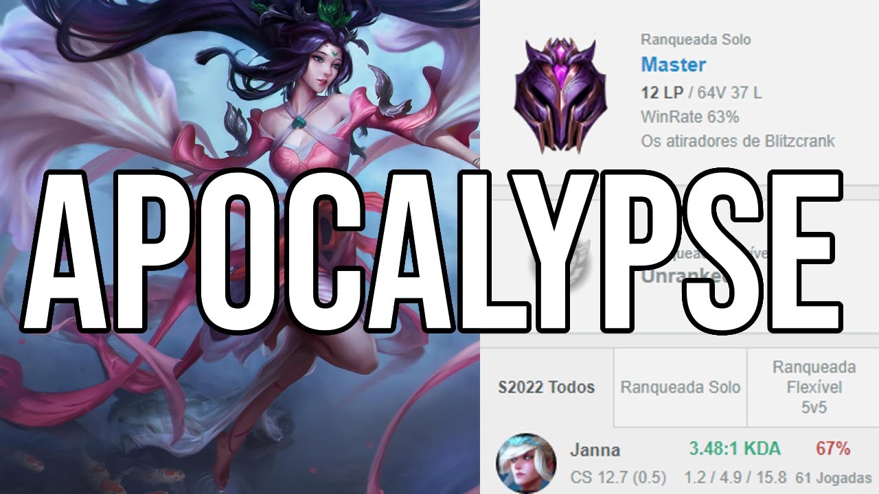 AP0CALYPSE PLAYS JANNA IN MASTER SMURF ACCOUNT