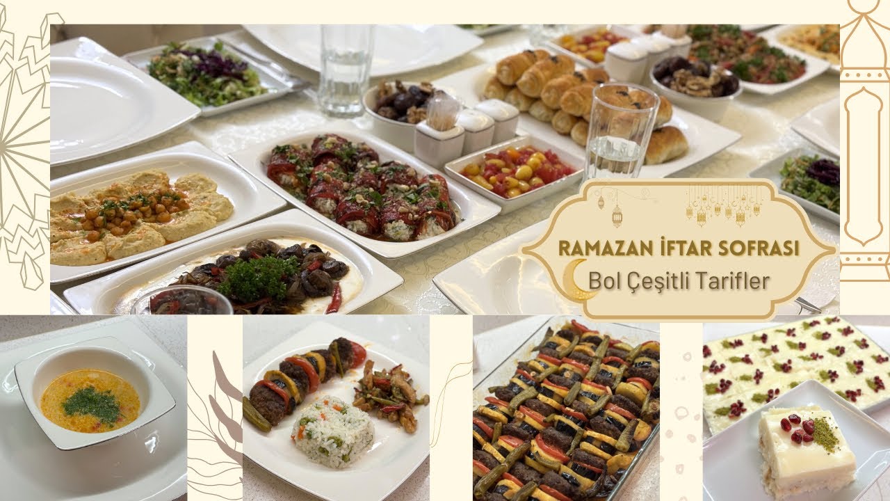 Ramazan’ın Son İftar Sofrası 🌙 10 Çeşit Muhteşem İftar Menüsü #iftarmenüsü 