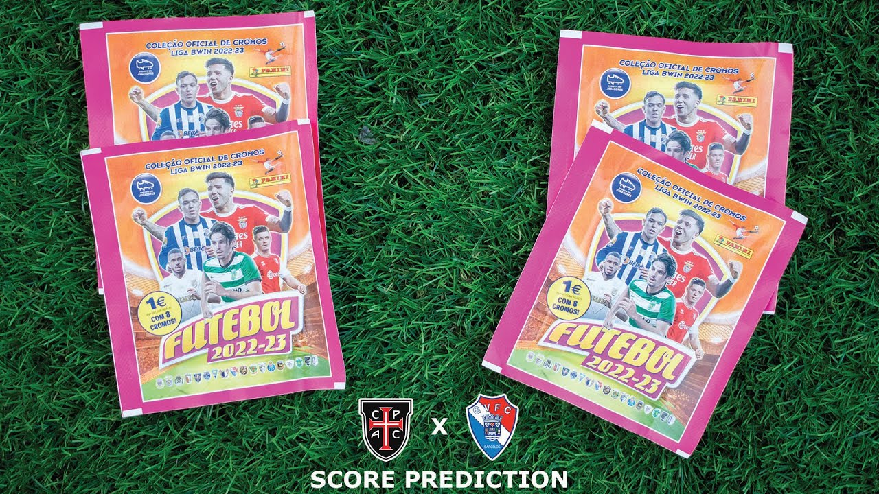 *CASA PIA x GIL VICENTE* Panini FUTEBOL 2022/23 Score Predictor
