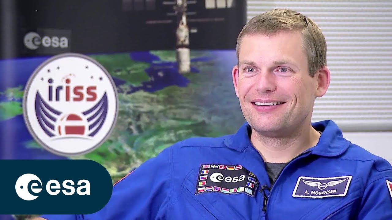 Interview with Andreas after landing