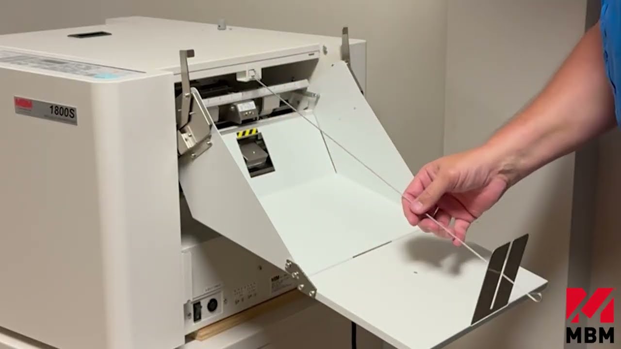 How to Install the Perforating/Scoring Unit on the 1800s