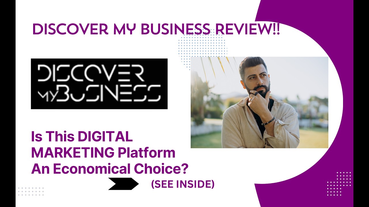 DiscoverMyBusiness REVIEW- Is This DIGITAL MARKETING Platform An Economical Choice? See(View)