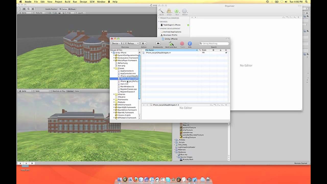 Example Unity iphone