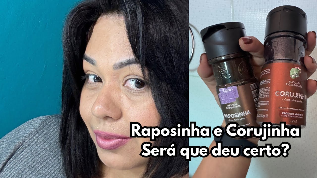 Raposinha e corujinha em cabelo castanho será que deu bom? 