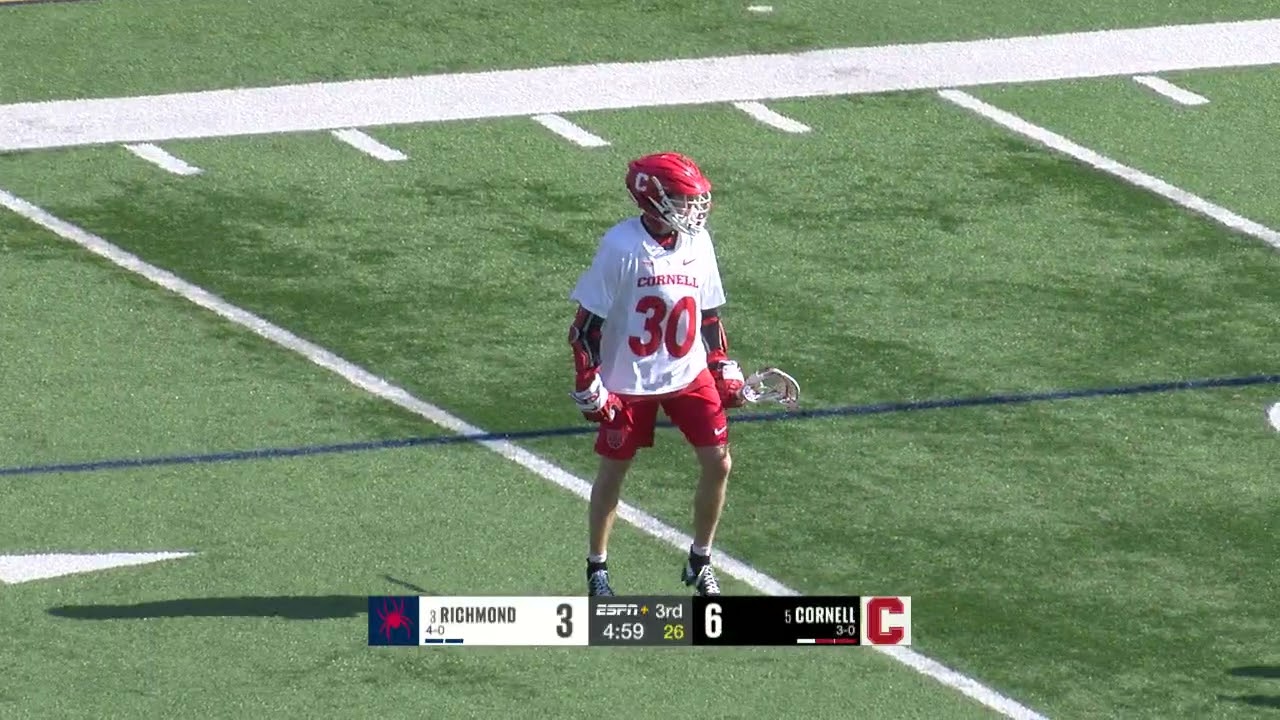 Highlights: Cornell Men's Lacrosse vs Richmond - 2/28/2026