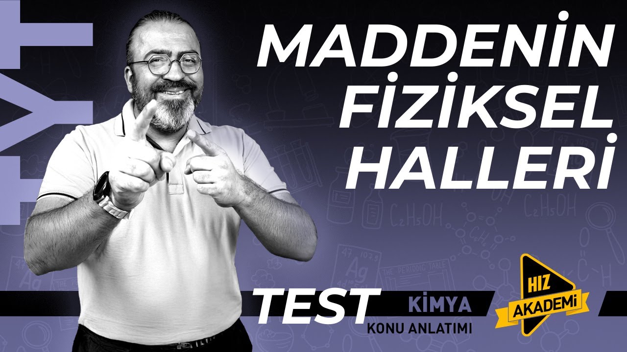 TYT - 05 Maddenin Fiziksel Halleri - TEST - 2024 ( pdf )