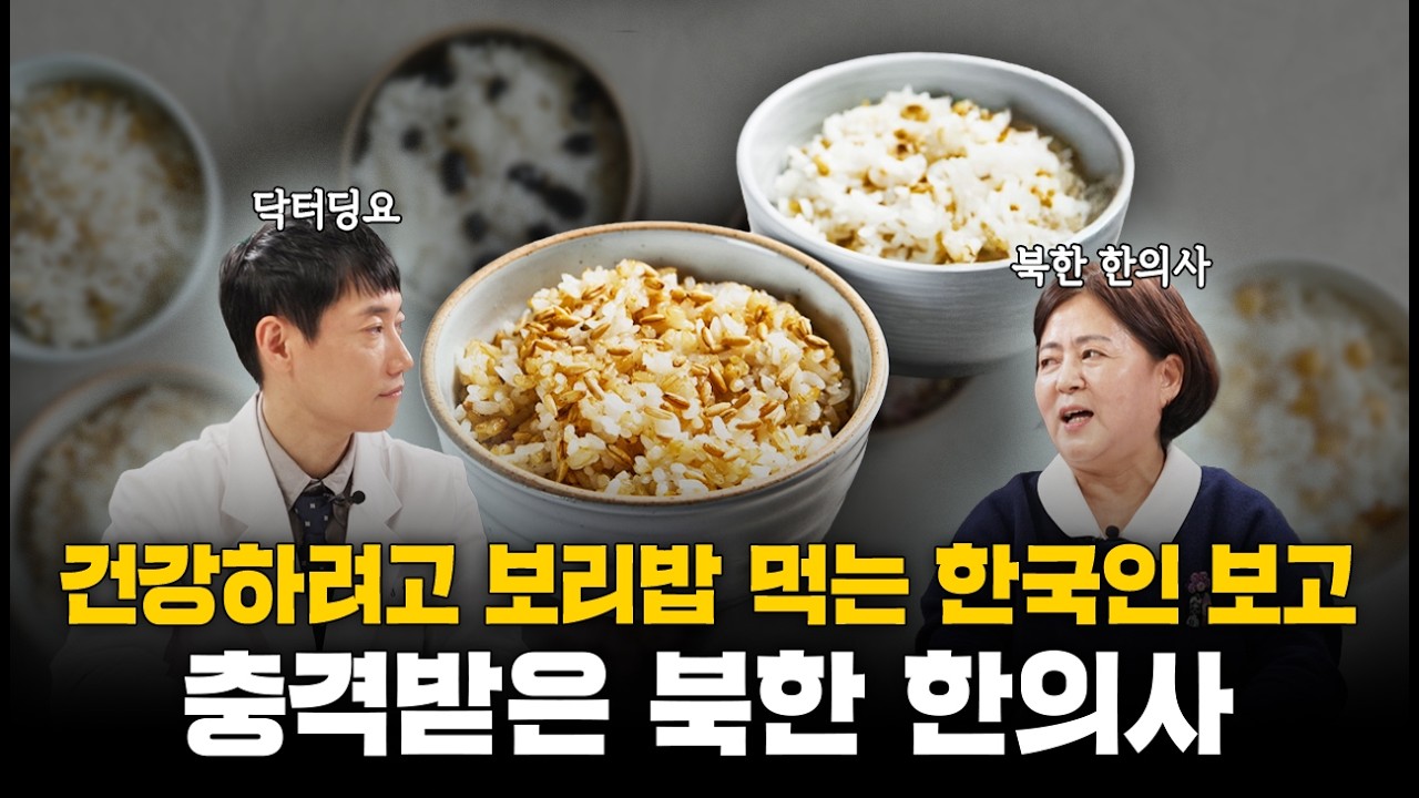 건강하려고 보리밥 먹는 한국인 보고 충격받은 북한 한의사ㅣ김지은 한의사 3부ㅣ닥터딩요