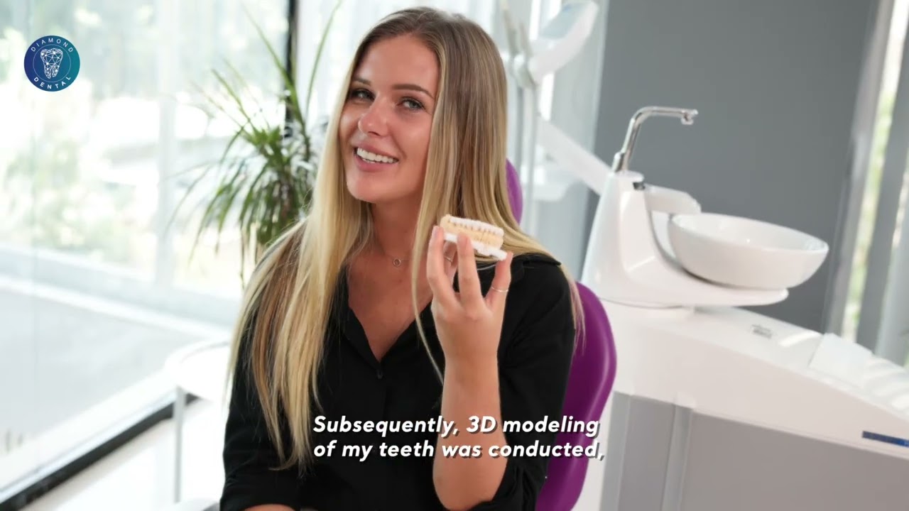 Ekaterina's incredible smile metamorphosis at Diamond Dental Antalya!