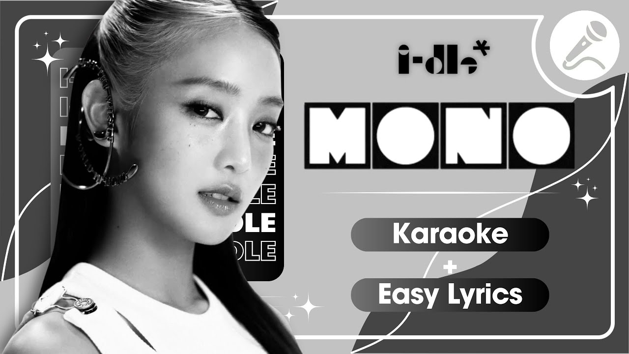 i-dle - 'Mono' Instrumental | Karaoke with Easy Lyrics