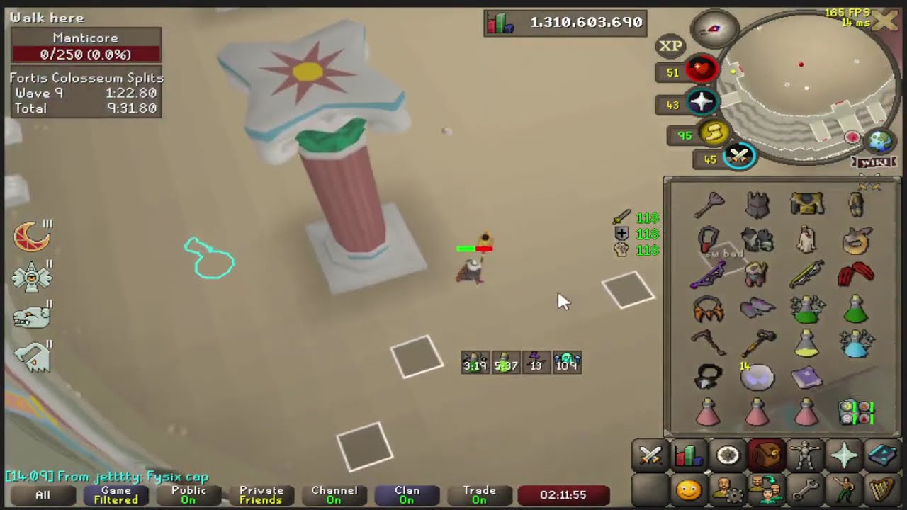 Fortis Colosseum in 15:09