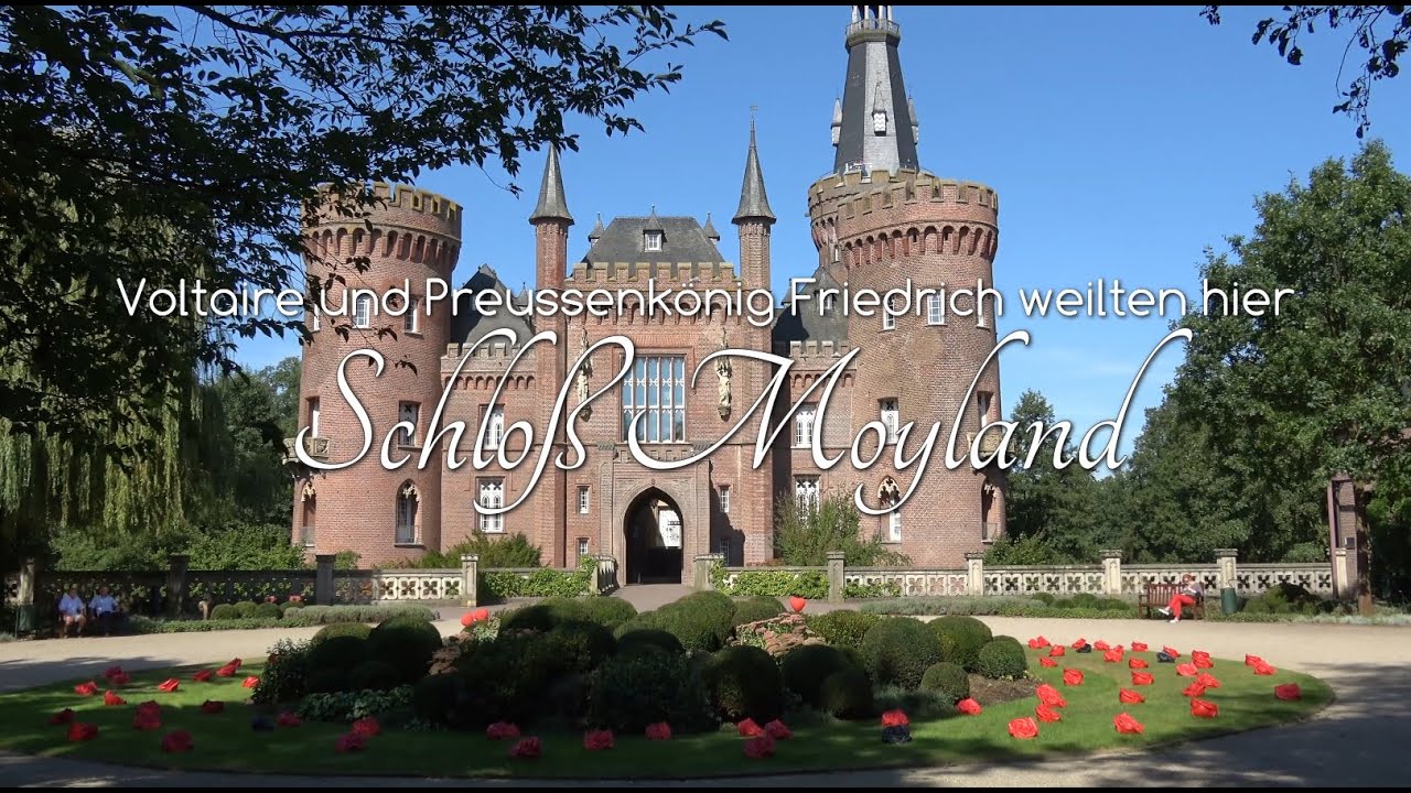 Schloß Moyland, das Märchenschloß vom Niederrhein