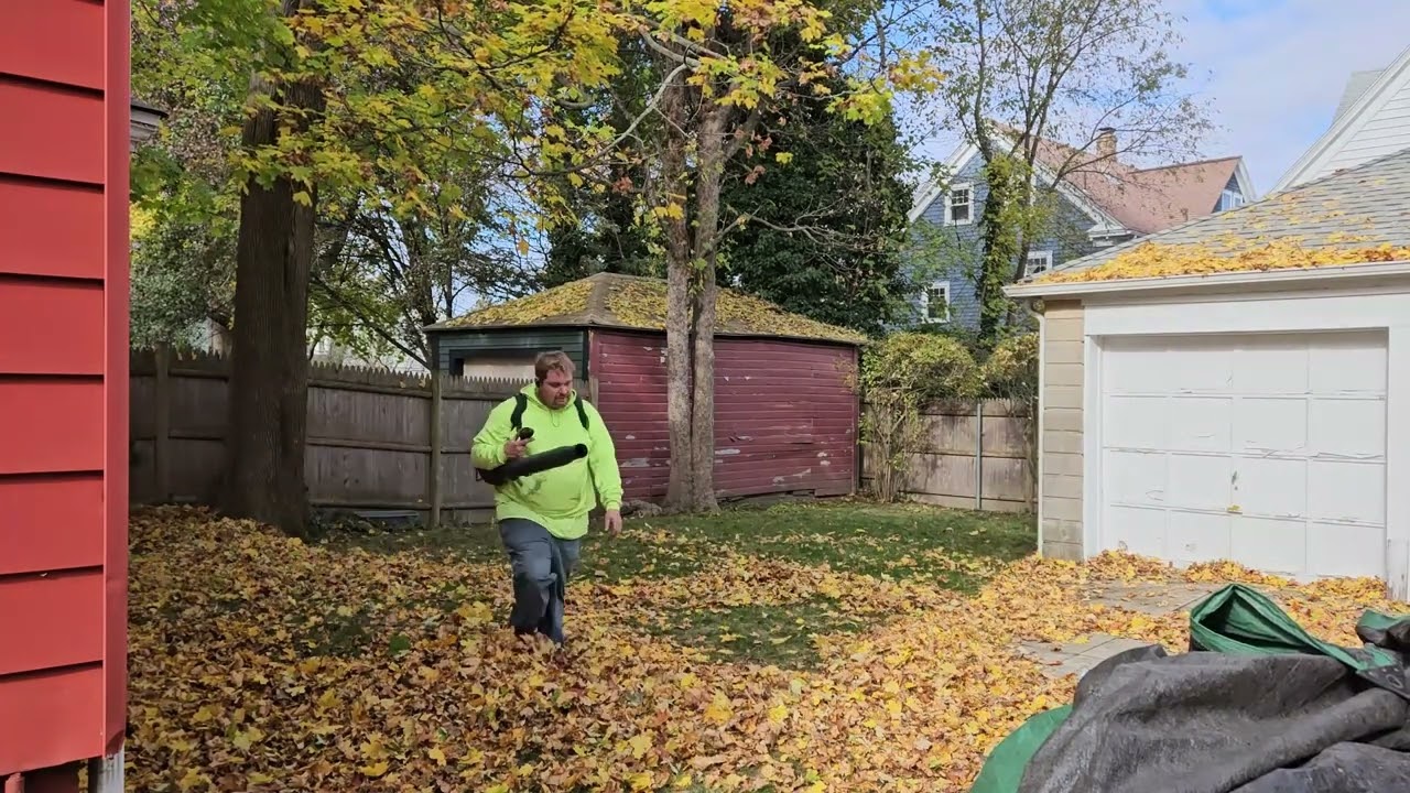 One Man Show Leaf Cleanup Tarp Hack 3.25 Speed