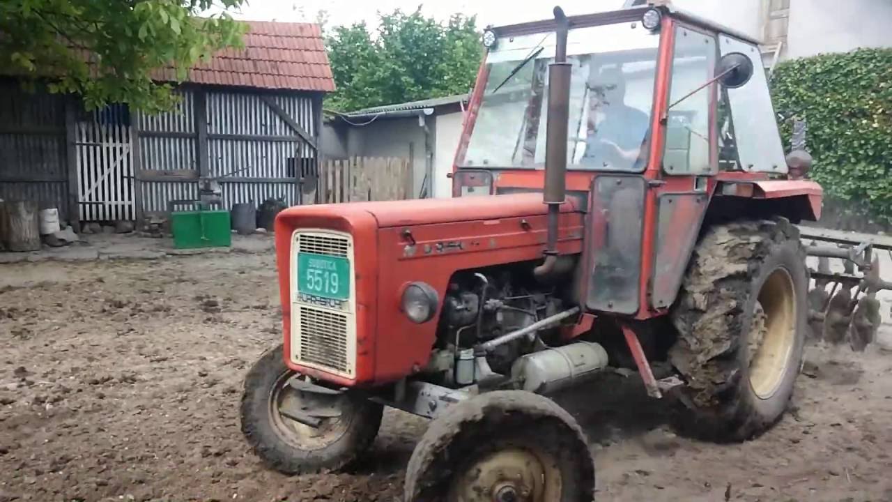 Ursus C-360 nasipanje dvorista Part 2