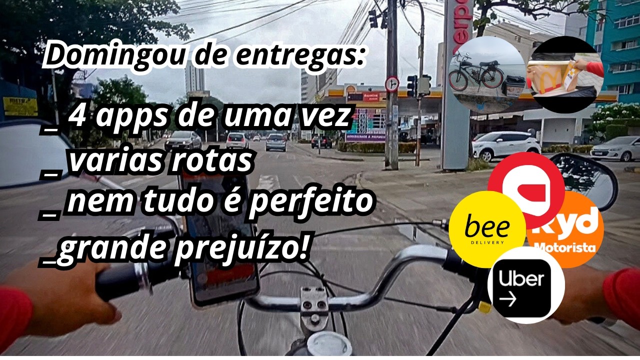 Entregas de bike motorizada 5 hrs de aplicativos entre #ifood #uber #99food  #beedelivery