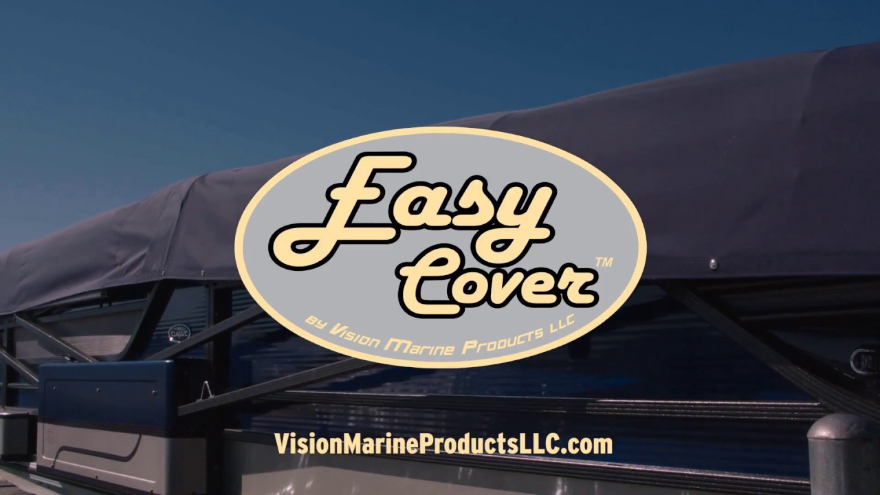 Easy Cover Automatic Pontoon Boat Cover