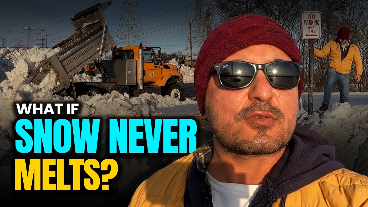 Shehron Mein Snow Kahan Jata Hai? | Life in America