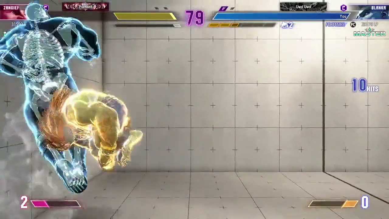 SF6 - Blanka mixup corner Combo