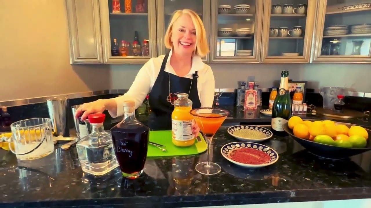 Spirits & Spice Tequila Sunrise Cocktail