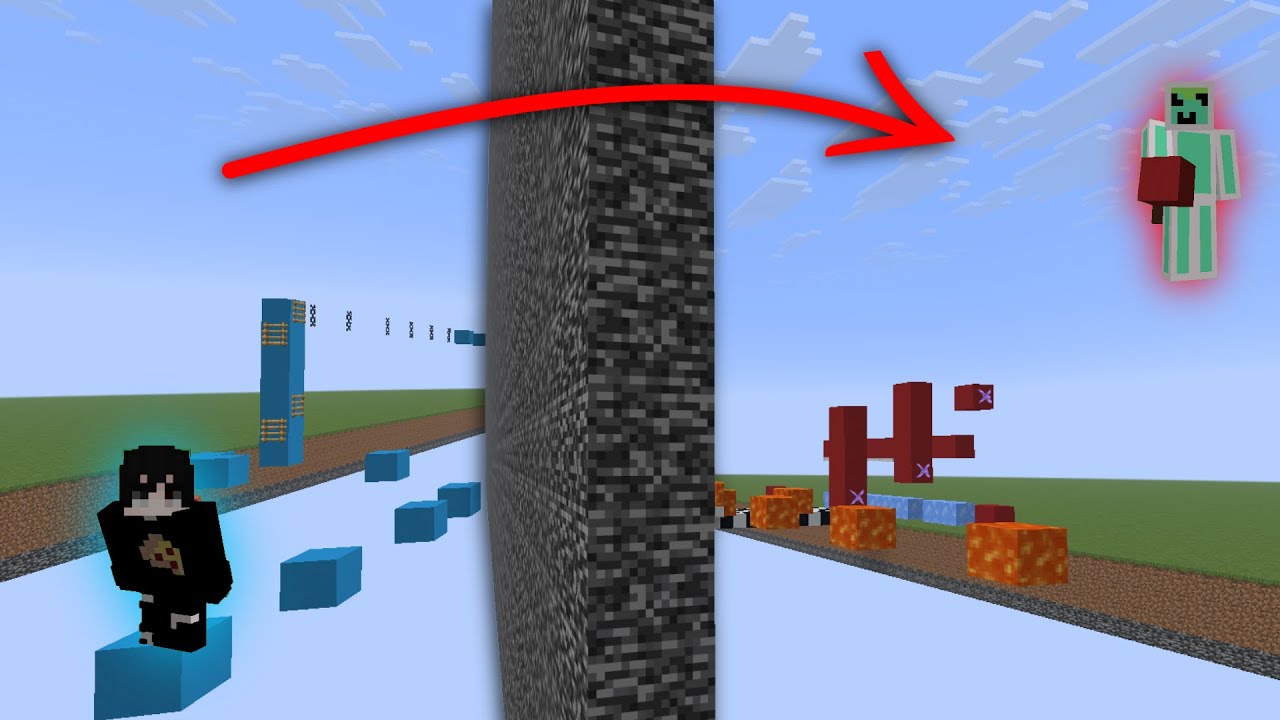 Whoever builds the hardest parkour wins