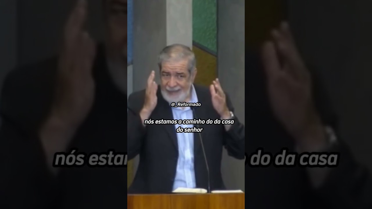 Somos Peregrinos aqui - Rev. Augustus Nicodemos