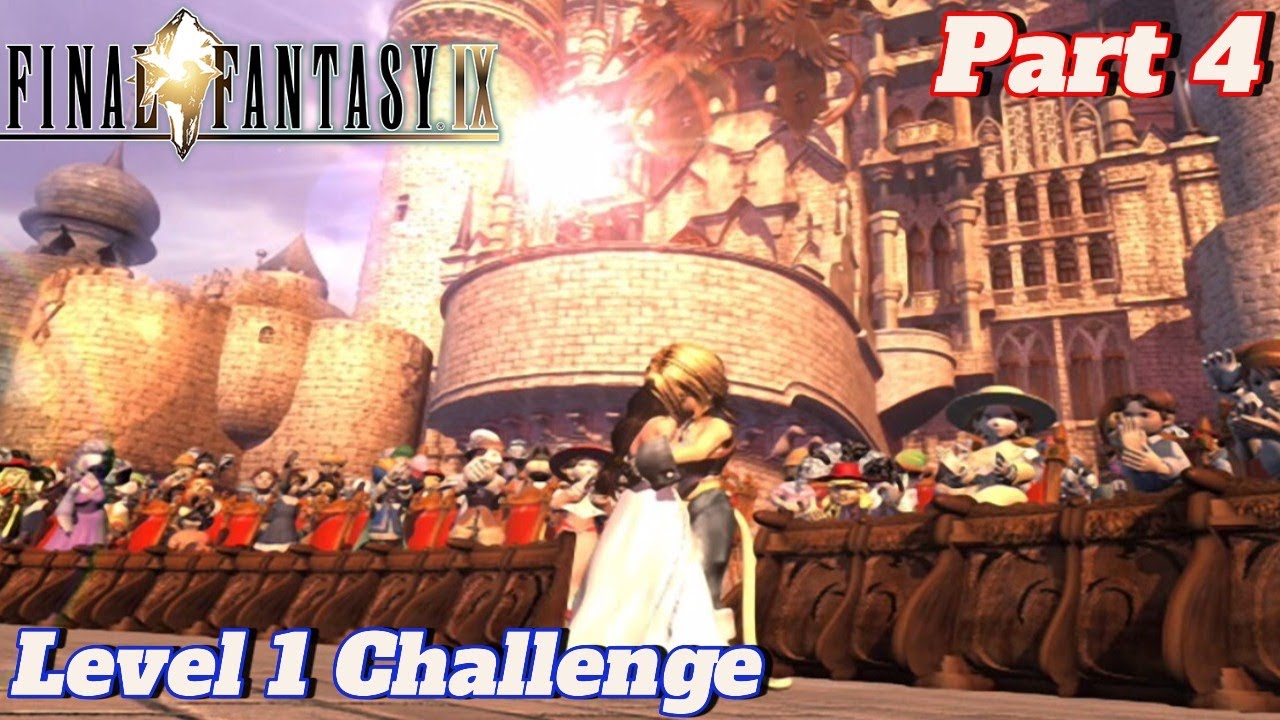 FF9 Level 1 Run Ending All Disk 4 Bosses