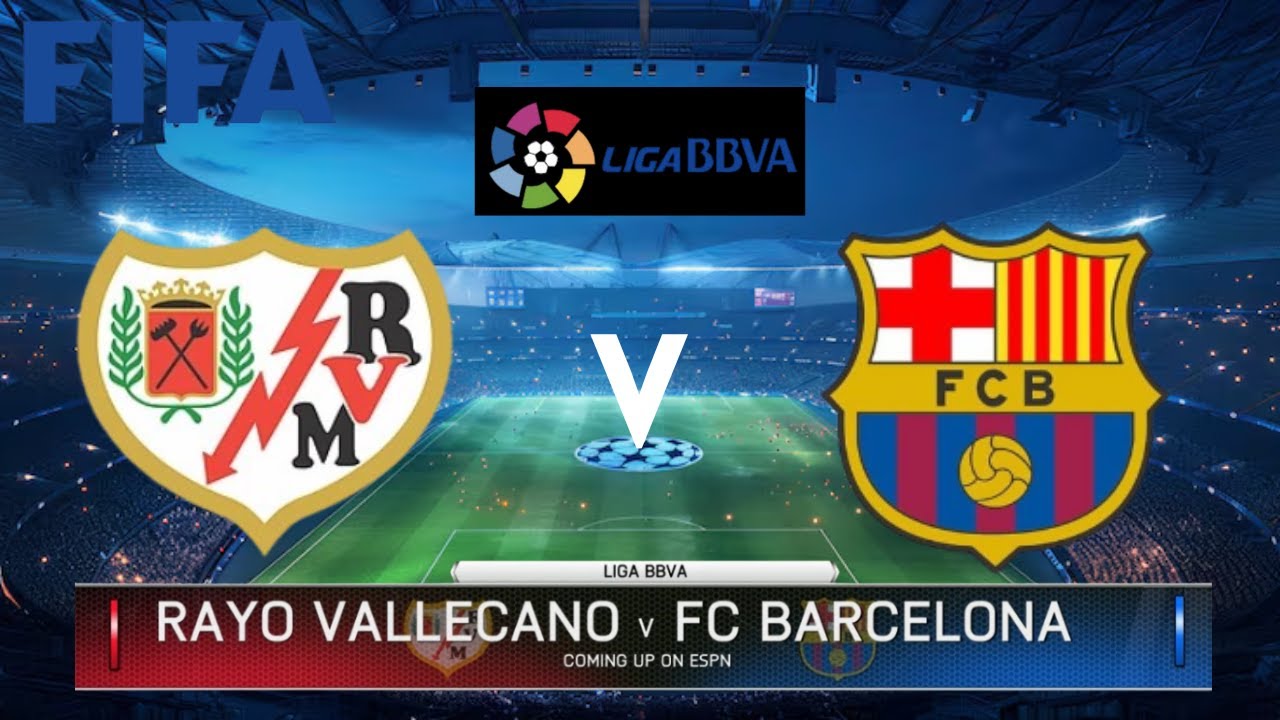 RAYO VALLECANO VS FC BARCELONA - Liga BBVA 2025-2026 | Match 46 | FIFA 14