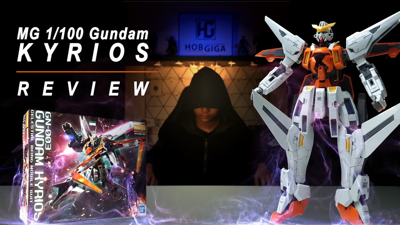MG 1/100 Gundam Kyrios | GN-003 | Gundam 00 - Unboxing B Roll & Review | *rakam sblm isu lesen finas