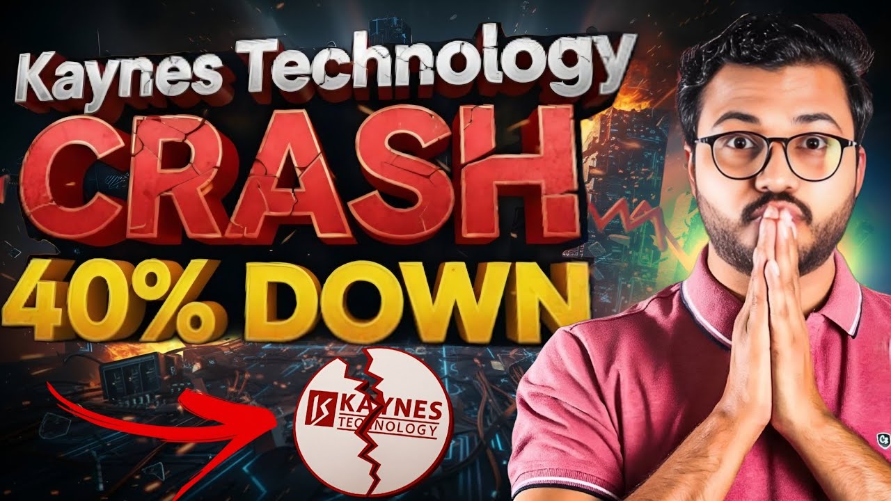 Kaynes technology stock crash | Kaynes stock 40% down| Latest news | Kaynes tech fraud 