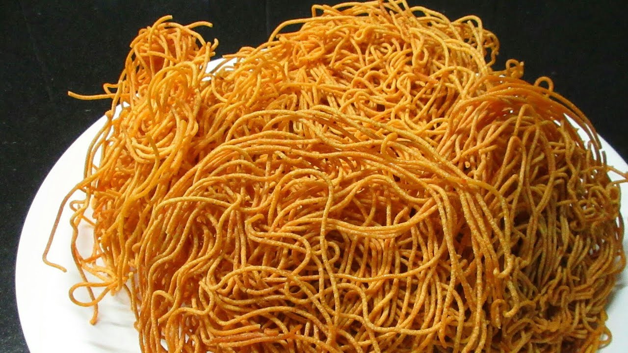Cheese Tomato Sev Recipe - Indian Snacks Recipe - Diwali Special Snacks - How to make Sev at home