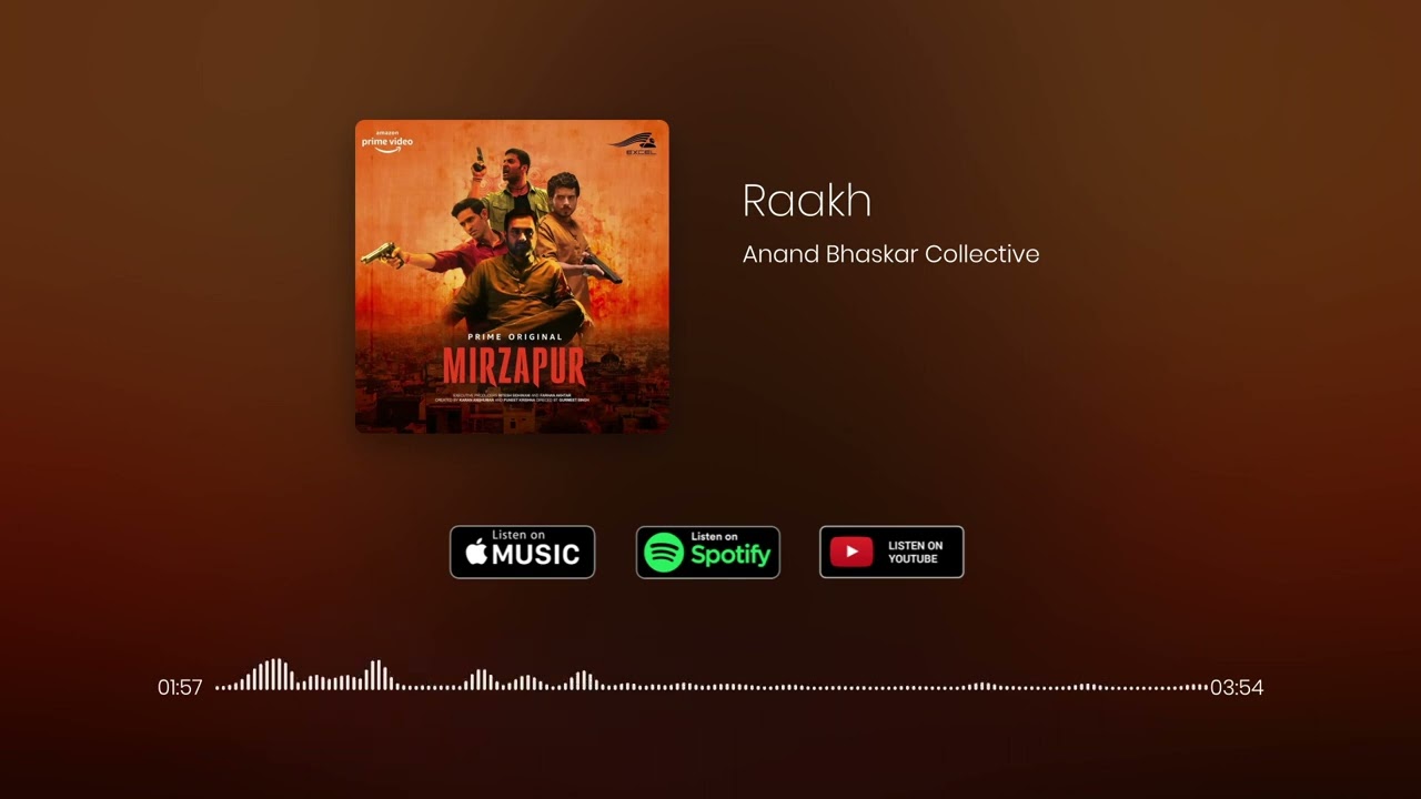 Anand Bhaskar Collective | Raakh | Mirzapur Season 02