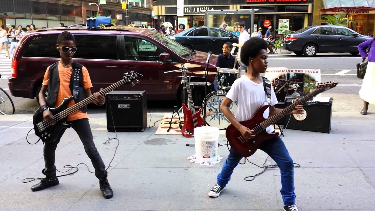 Unlocking The Truth last performance in Times Square.   6/23/13