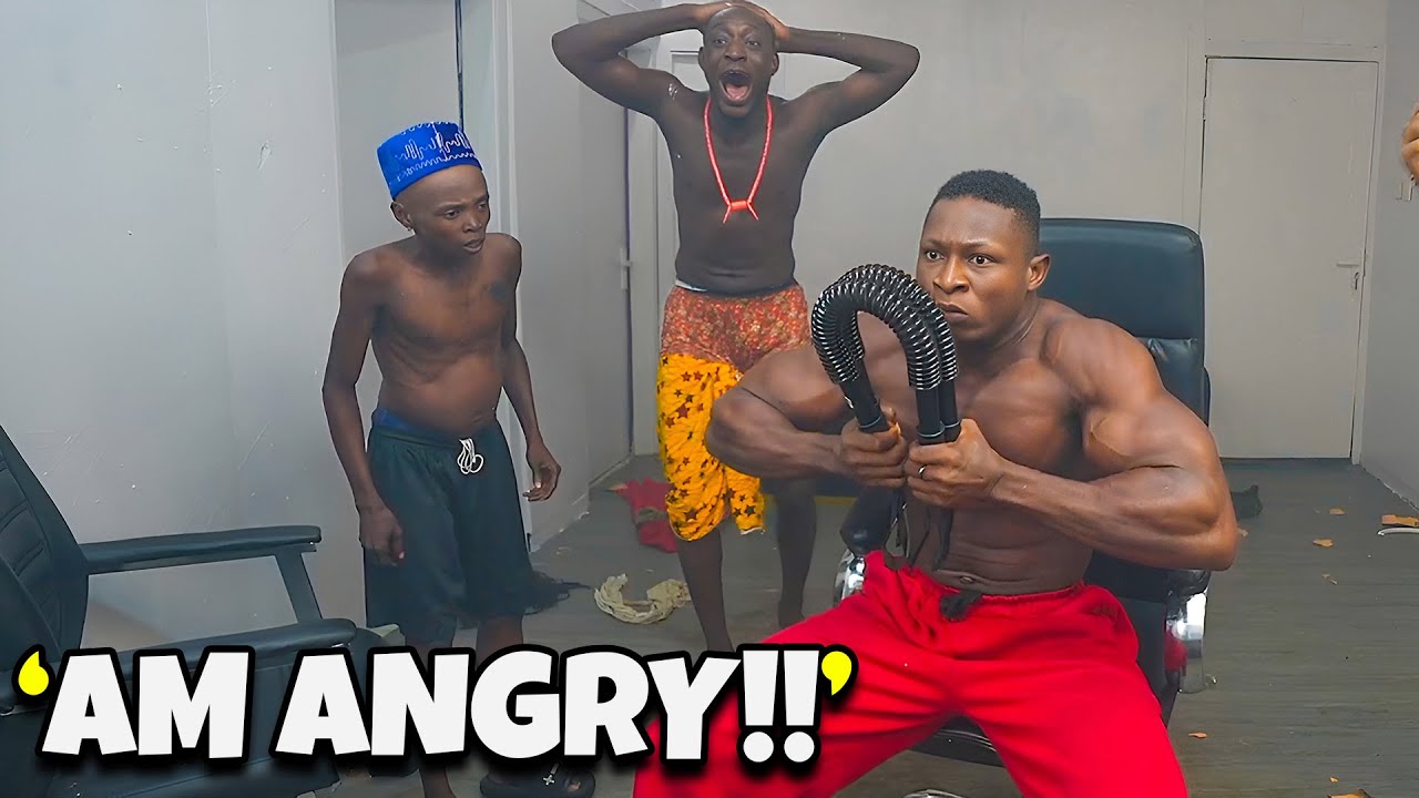 Carterefe Brings The Strongest Man In Nigeria On Stream..My Strength Is My Power