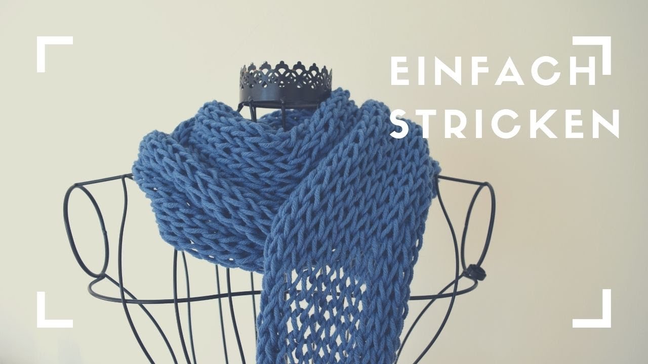 SUPER SCHNELLEN ZAUBERSCHAL STRICKEN